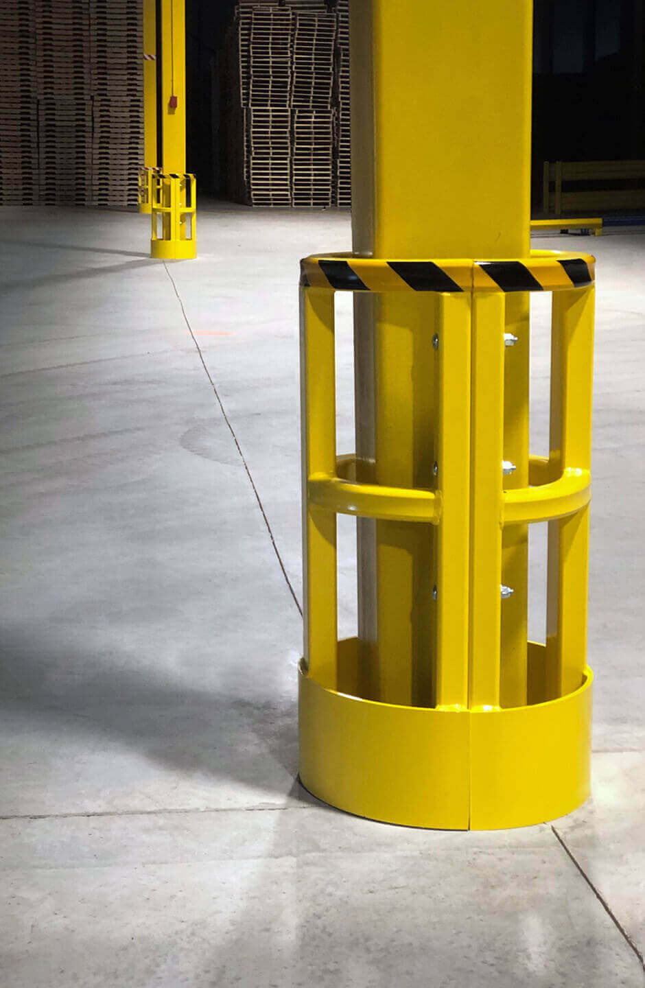 Warehouse Building Column Protectors Structural Damotech