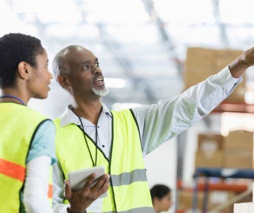 Training on warehouse safety