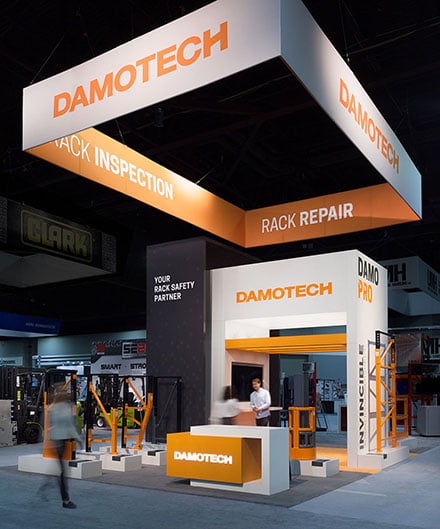 Damotech Booth at Modex